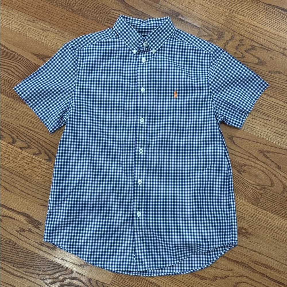RL Gingham Button Down